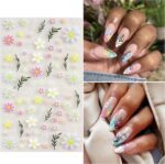 5D Embossed Flower Nail Art Stickers for Spring/Summer - Image 3