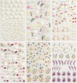 5D Embossed Flower Nail Art Stickers for Spring/Summer - Image 5