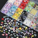 9000-Piece Y2K 3D Nail Charm Kit: Colorful Designs and Gems - Image 3