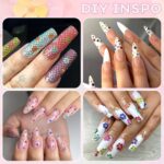 10,000 Colorful Flatback Resin Rhinestones for Nail Art. - Image 4