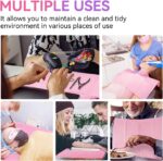 50 Pack Absorbent Nail Mats for Salon and DIY Use - Image 4