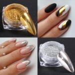 23-Color Metallic Mirror Chrome Nail Powder Set for Art - Image 3