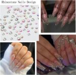 Mixed Size Rhinestones and Pearls for Nail Art Decoration - Image 2
