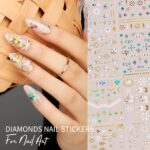 Cute 3D Nail Stickers for Kids and Women - 50 Sheets - Image 4