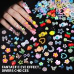 FANDAMEI 24-Grid Nail Art Kit with 3D Charms & Gems - Image 3