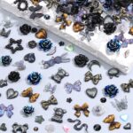 850-Piece 3D Nail Charms Kit: Butterflies, Flowers & More - Image 7