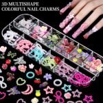 FANDAMEI 8-Box Colorful Nail Charms and Gems Set - Image 2