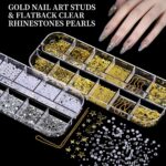 FANDAMEI 8-Box Colorful Nail Charms and Gems Set - Image 3