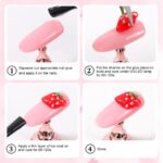 Colorful 3D Acrylic Nail Charms for DIY Art Projects - Image 6
