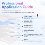 Makartt Gel Top Coat - 2 Pack, High Gloss, Long Lasting - Image 4