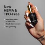 Glossy Soak-Off Top Coat: APRÉS Non-Wipe Gel Polish 15ml - Image 2