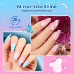 Beetles 2Pcs Gel Base & Top Coat Set for Glossy Nails - Image 5