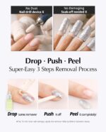 JelloJello Peel-Off Base Gel & OneKill Gel Remover Set - Image 3