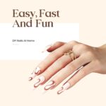 Beetles 3-Piece Nail Set: No Wipe Base, Glue & Shine - Image 4