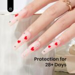 Beetles 15ml Rubber Base Gel Nail Polish - Warm Jade Nude - Image 4