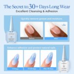 AZUREBEAUTY Nail Dehydrator & Primer: Acid-Free, Long-Lasting Prep. - Image 2