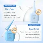 AZUREBEAUTY 18ml No Wipe Gel Base & Top Coat Set - Image 2