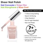 GELLEN 4-in-1 Nail Concealer: Sheer Tones, Quick Dry, Toxin-Free - Image 2