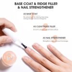 GELLEN Ridge Filling Base Coat: Hydrates and Strengthens Nails - Image 4