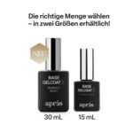 APRÉS 15ml Gel Base Coat | HEMA & TPO-Free, Scratch Resistant - Image 4