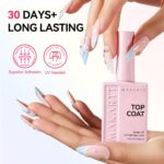 Makartt Gel Top Coat: 2 x 15ml Diamond-Shine No Wipe Polish - Image 4