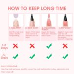 GELLEN Clear Nail Polish: Strengthening Base & Top Coat - Image 6