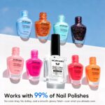 Morovan Gel-Like Top Coat: 12-Day Shine, Quick Dry. - Image 4