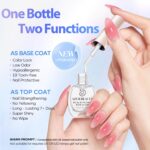 AZUREBEAUTY 2-in-1 Nail Polish: Quick-Dry, Strengthening Formula - Image 2