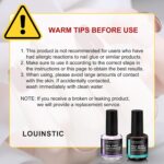LOUINSTIC Acid-Free Nail Primer: Strong Bond, Low Odor, Fast Drying - Image 7