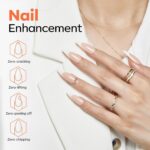 Modelones Hema-Free Gel Base & Top Coat Set for Long-Lasting Nails - Image 3