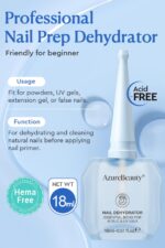 AZUREBEAUTY 18ml Acid-Free Nail Dehydrator for Gel & Acrylics - Image 2