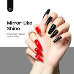 Beetles Gel Top Coat: Extra Glossy, Long-Lasting Nail Polish - Image 3