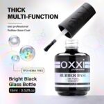 OXXI 1X15ml Hema-Free Rubber Base Gel for Nail Extensions - Image 2