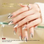 JODSONE Chrome Nail Top Coat - 16.5ml UV/LED, High Gloss - Image 3