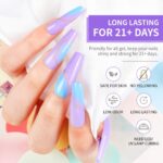 JODSONE 2Pcs Gel Polish Set: Top & Base Coat Gift - Image 6