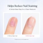 Quick-Dry Clear Base Coat for Smooth Nail Application - Image 2