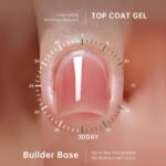Love Easy Hema-Free Builder Gel: Hypoallergenic Base & Top Coat for Long-Lasting Nails. - Image 5