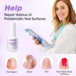GELLEN No Wipe Base Coat Gel for Nail Strengthening - Image 3