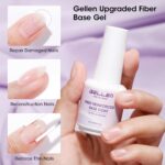GELLEN No Wipe Base Coat Gel for Nail Strengthening - Image 4