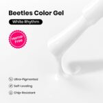 Beetles HEMA-Free White Gel Polish Set for DIY Manicures - Image 3