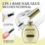 JODSONE Peel-Off Gel Base Coat: No Wipe, UV/LED, DIY - Image 2