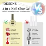 JODSONE Peel-Off Gel Base Coat: No Wipe, UV/LED, DIY - Image 3