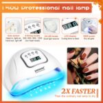 JODSONE 36-Piece Gel Nail Kit with UV Light & 32 Colors - Image 5
