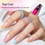 JODSONE 3pcs No Wipe Blooming Gel Set for Nail Art - Image 4