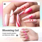 JODSONE 3pcs No Wipe Blooming Gel Set for Nail Art - Image 5