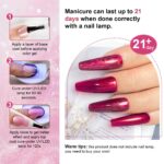 JODSONE 10-Color Gel Nail Polish Set with Base/Top Coat - Image 4