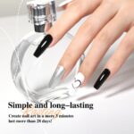 SHOYUM 2 Pc No Wipe Gel Set: Shine, Soak Off, Manicure Gifts - Image 3