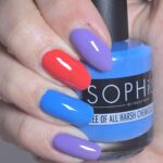 SOPHi Non-Toxic Nail Polish: Safe, Chemical-Free, Pretty Shore 0.5 oz - Image 7
