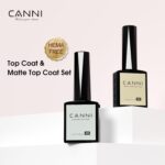 CANNI 2-Pack 9ml Matte Gel Top Coat for Nails - Image 4