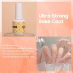 ADHERE Ultra Strong Base Coat for Long-Lasting Nail Designs - Image 3